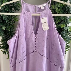 Spring lavender dress